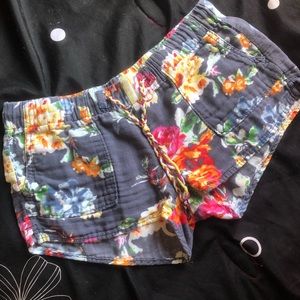 Floral Multicolored Lounge Shorts
